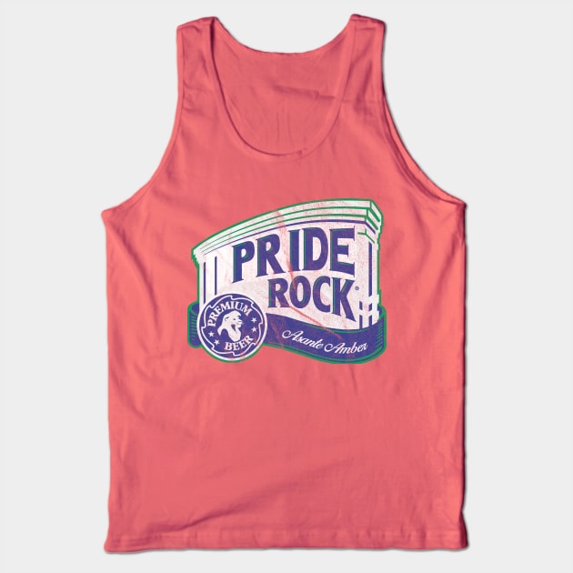 Pride Rock Asante Amber Tank Top by MagicalMeltdown